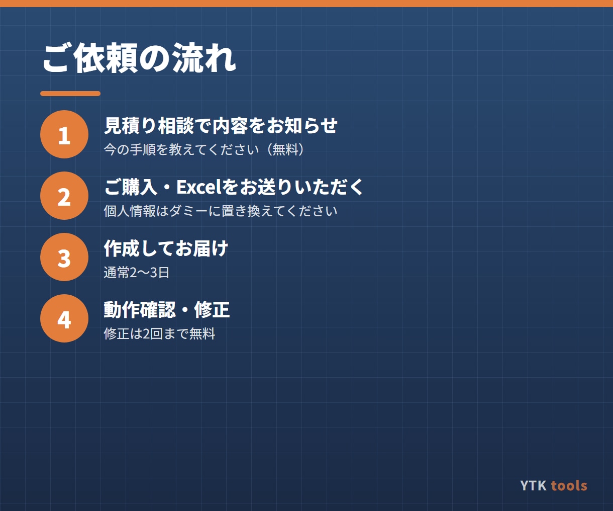 Excelの面倒な作業を自動化します 3,000円からお試しOK！現場書類・事務作業の時短に イメージ5