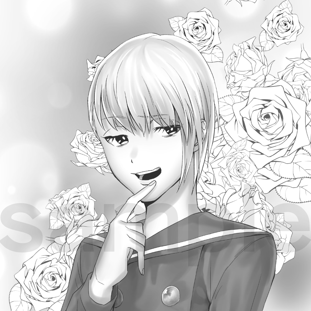 小説の表紙や挿絵などお描きします フルカラー、グレースケールなどお気軽に相談ください イメージ1