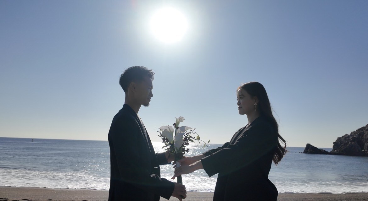 空撮&地上オープニングムービー制作します ドローン空撮で映画風・結婚式オープニングムービー作ります イメージ2