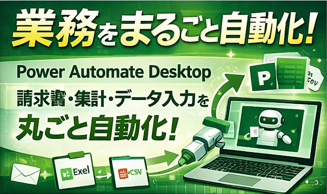 PowerAutomateでPC作業を自動化します 「また同じ作業か」と思う時間を、なくします イメージ7