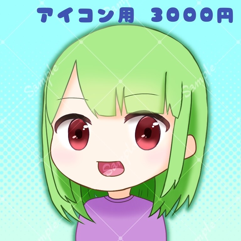 デフォルメイラスト描きます デフォルメ、ミニキャラを描きます イメージ2