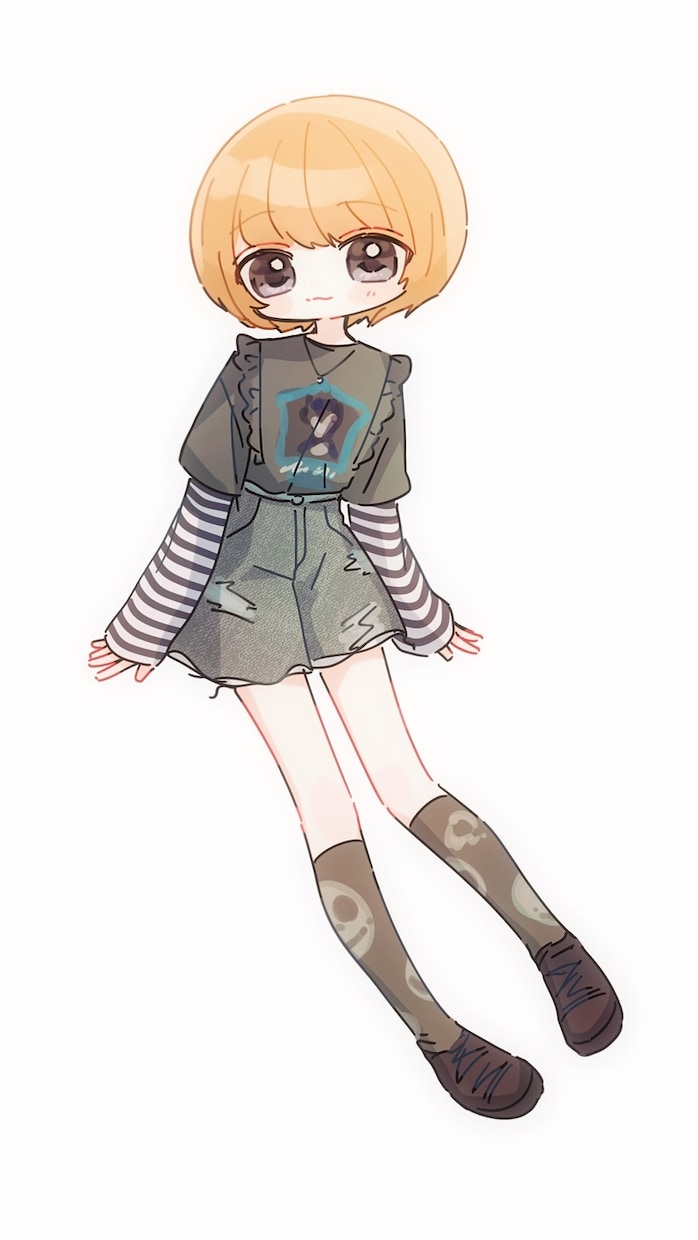 デフォルメキャラ制作いたします ご希望に合わせて等身変更可能です！ イメージ7
