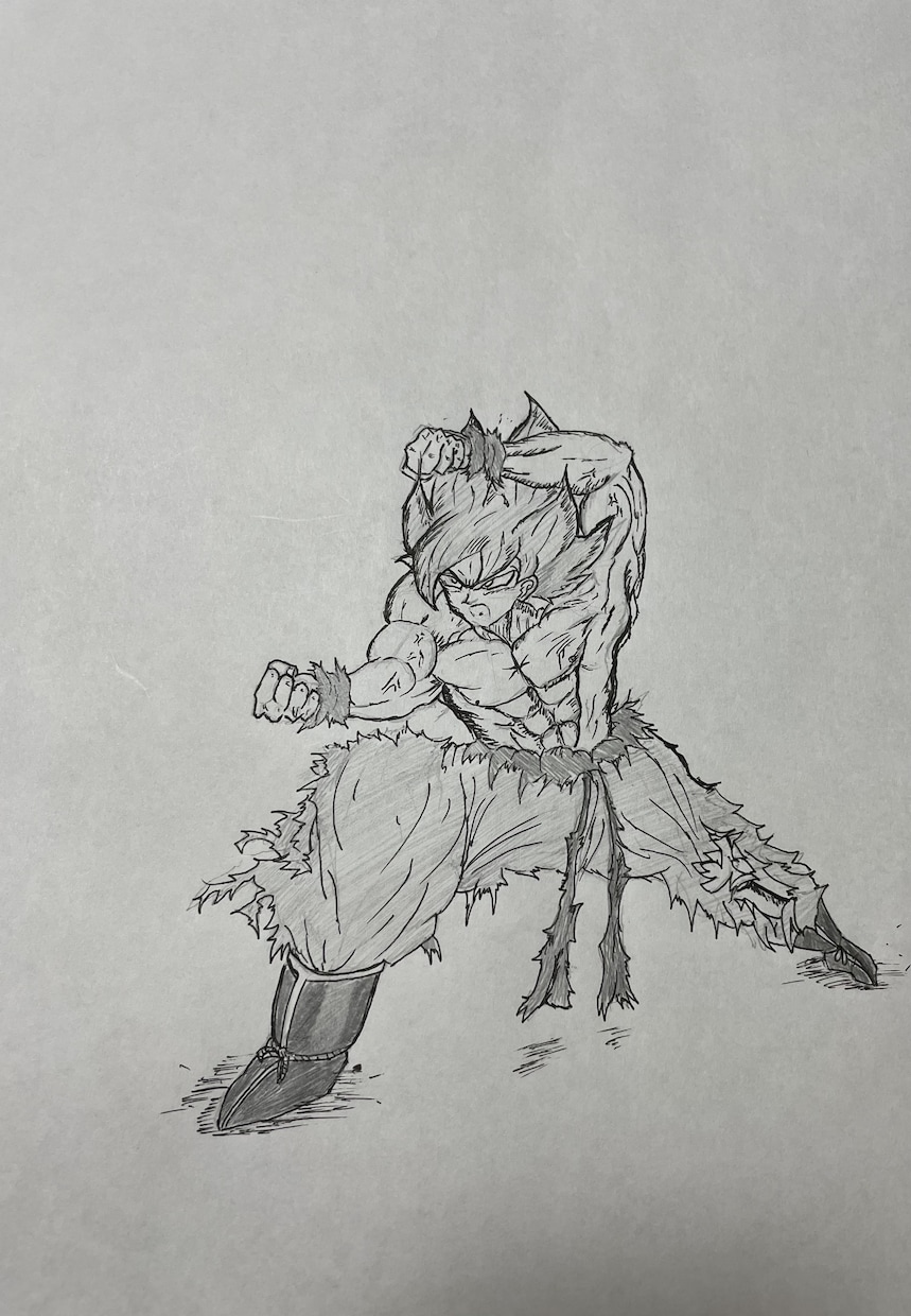 迫力あるモノクロ・漫画風イラスト描きます 力強い線と雰囲気で、印象に残るイラストを描きます イメージ5