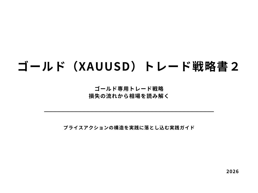 損失の流れで読むプライスアクションを解説します ②予測ではなく「損切りの連鎖」という構造から相場を読み解く イメージ1