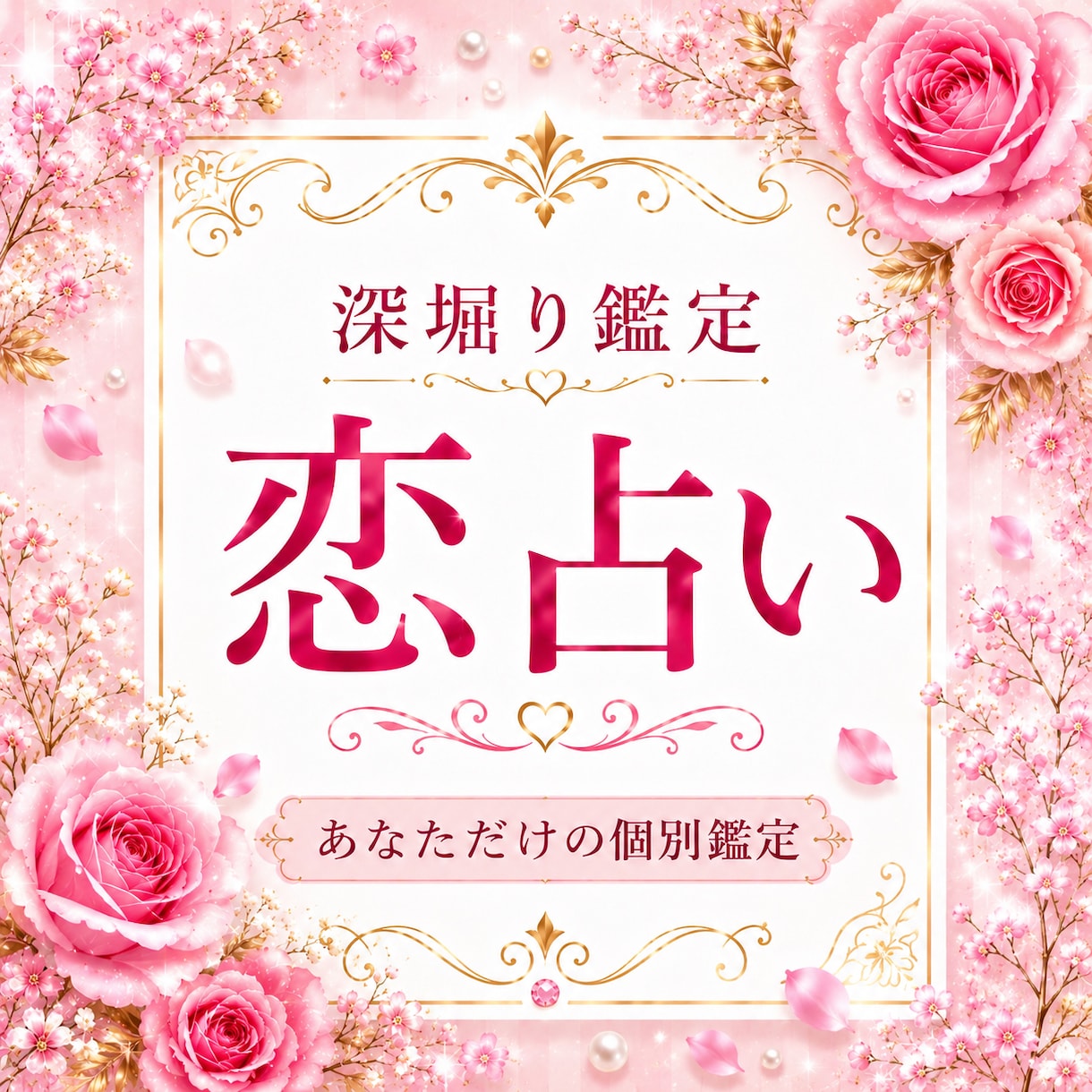 恋占｜恋の経緯や状況を踏まえて深く占います あなたの恋に合わせて、答えだけでなく『なぜ？』まで読み解く イメージ1