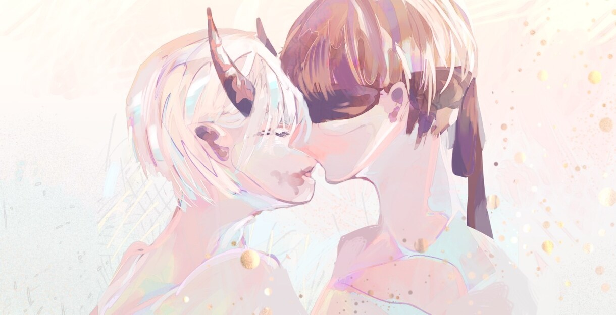 サムネ差別化！雰囲気あるオシャレなイラスト描きます アーティスティックから耽美まで！個性的なご希望叶えます！ イメージ5