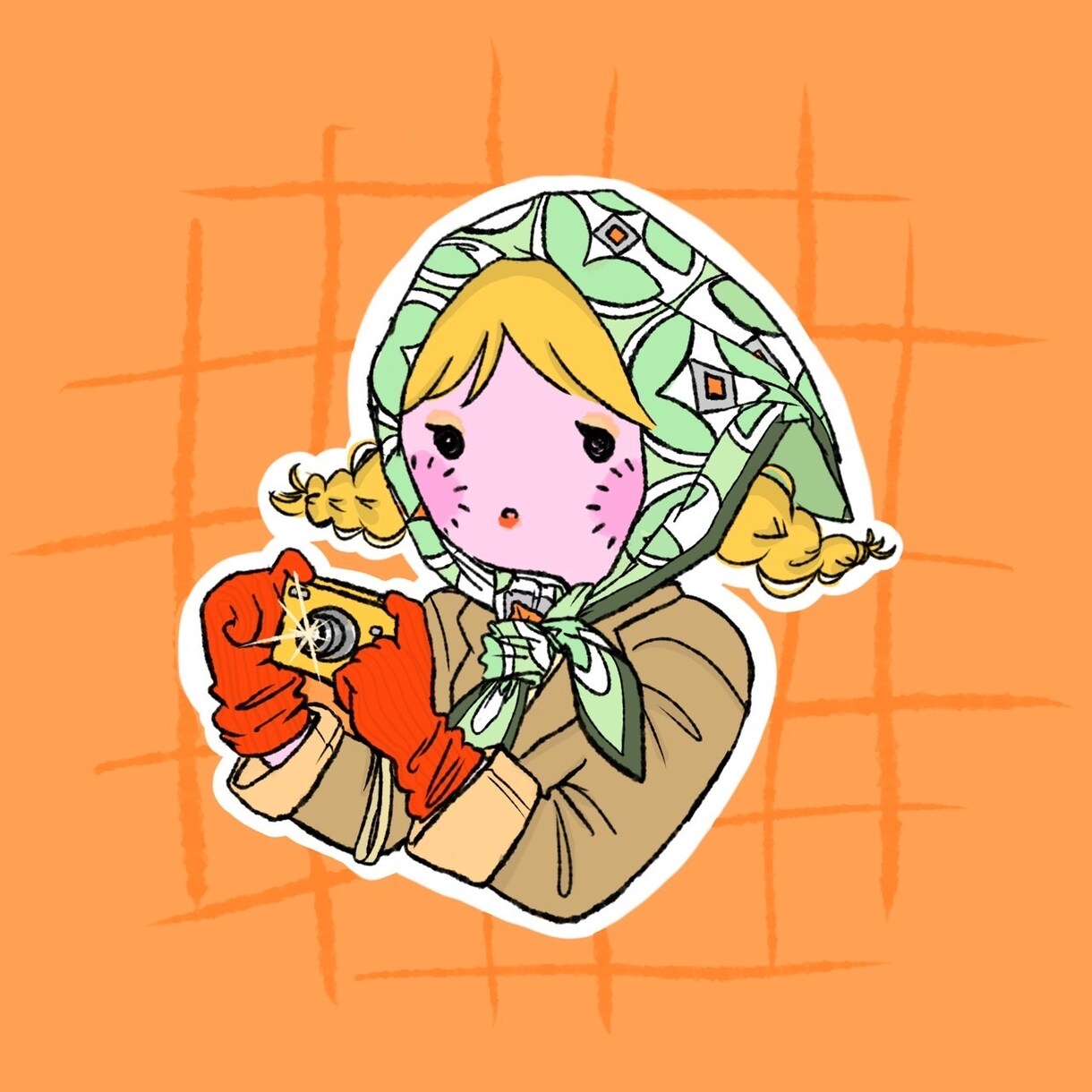 カラフルでかわいいアイコンかきます あなただけのアイコンを一緒に作りましょう:) イメージ1