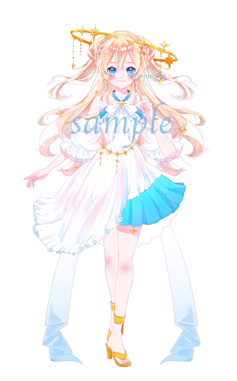 格安、ハイクォリティのVtuberモデル作成します お手頃価格にてキャラデザ〜Live2Dモデリング承ります イメージ6