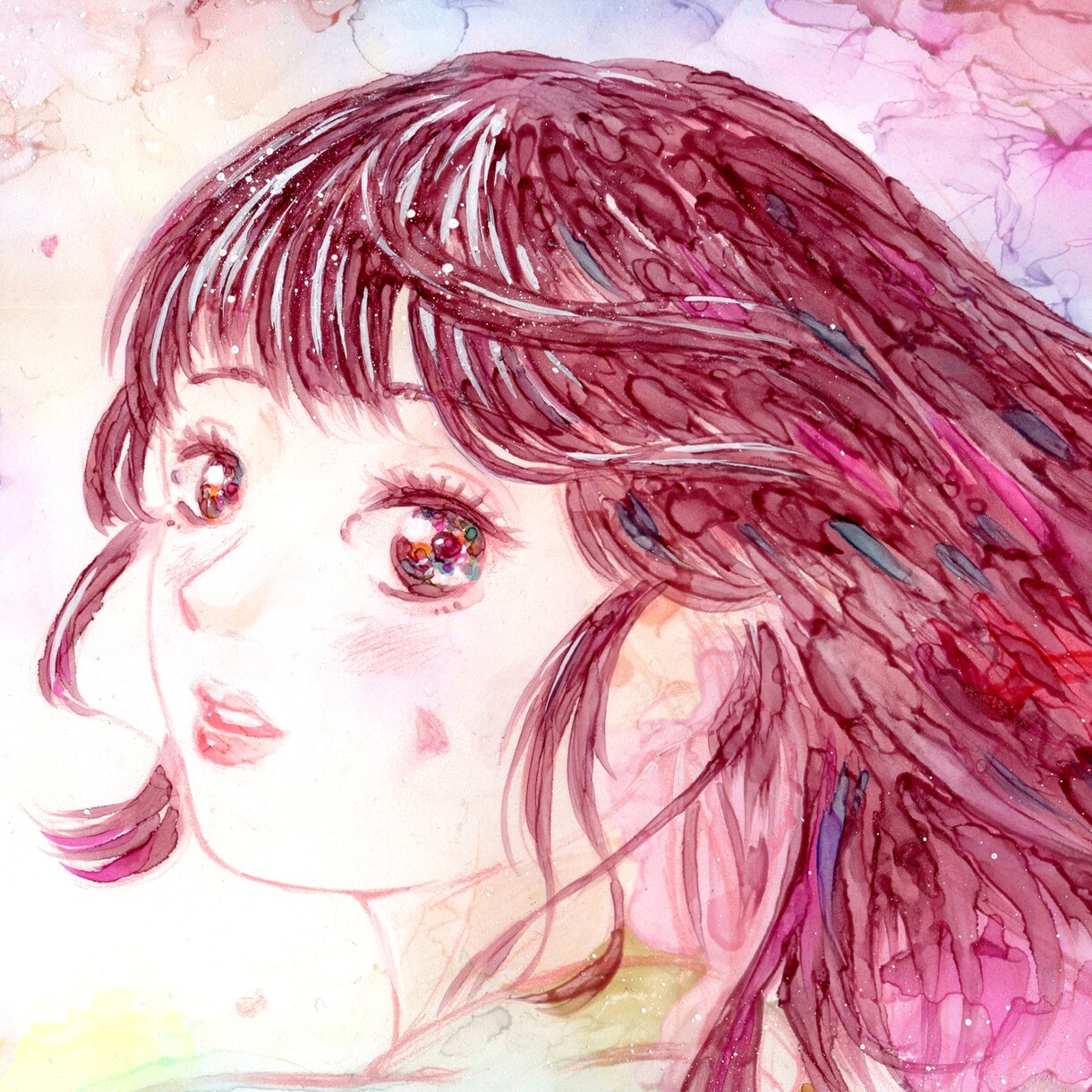 幻想的な水彩風アイコン作ります ふんわり美しい水彩風イラストを制作 イメージ2