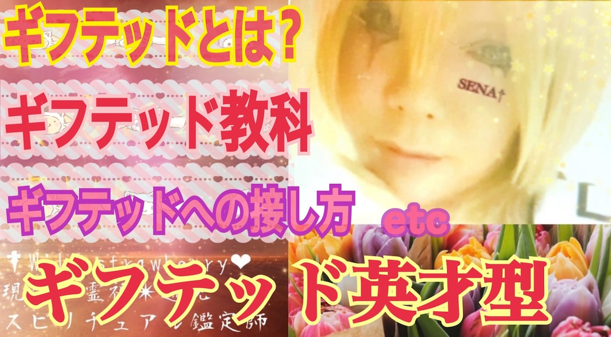 ギフテッドの事　ギフテッド？等　全般対応してます 全ギフテッド対象.お子様や自分はギフテッド？ギフテッド世界観 イメージ1