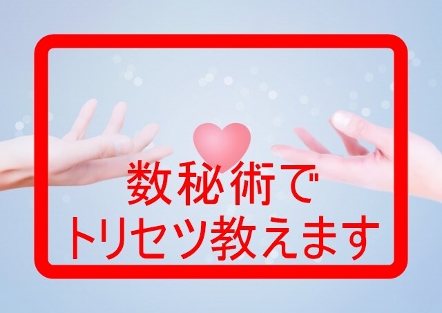 数秘術でパートナーの扱い方をアドバイスします 夫婦仲を良好にする相手を理解する為のトリセツ教えます イメージ1