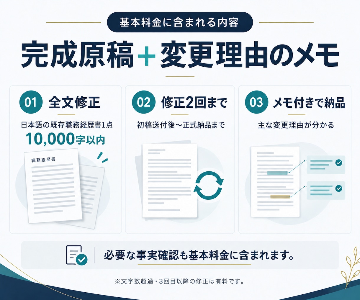 コンサル転職の職務経歴書作成を支援します 大手コンサル×コンサル特化エージェント経験者による支援 イメージ4