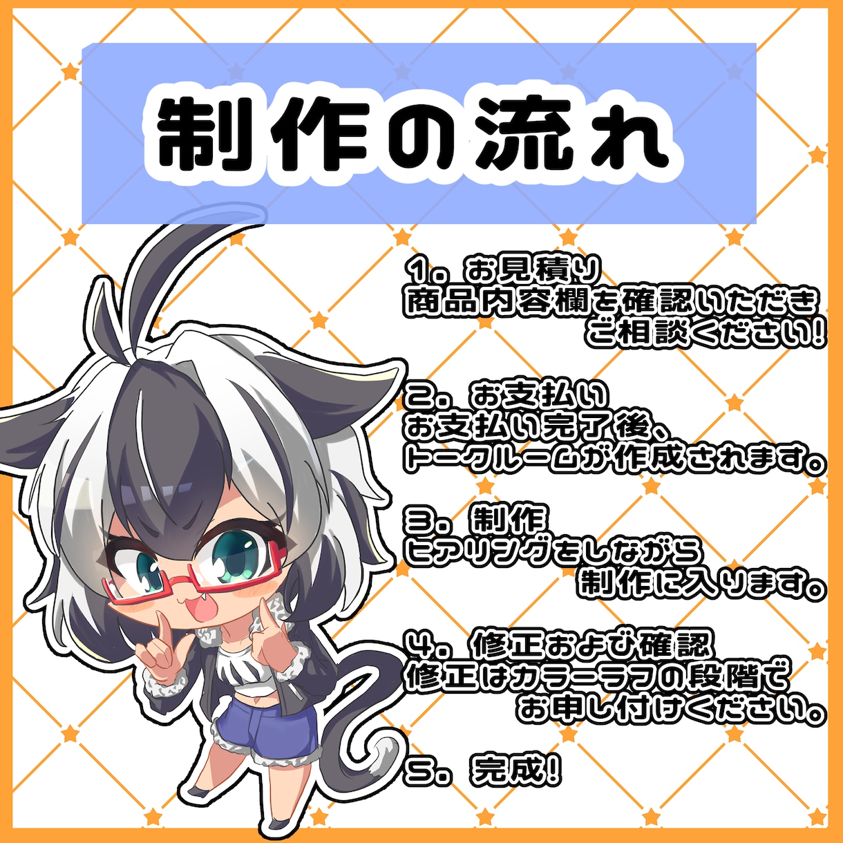 個人利用・商用利用でも　SDイラストお描きします あなたの「かわいい」を形にします イメージ3