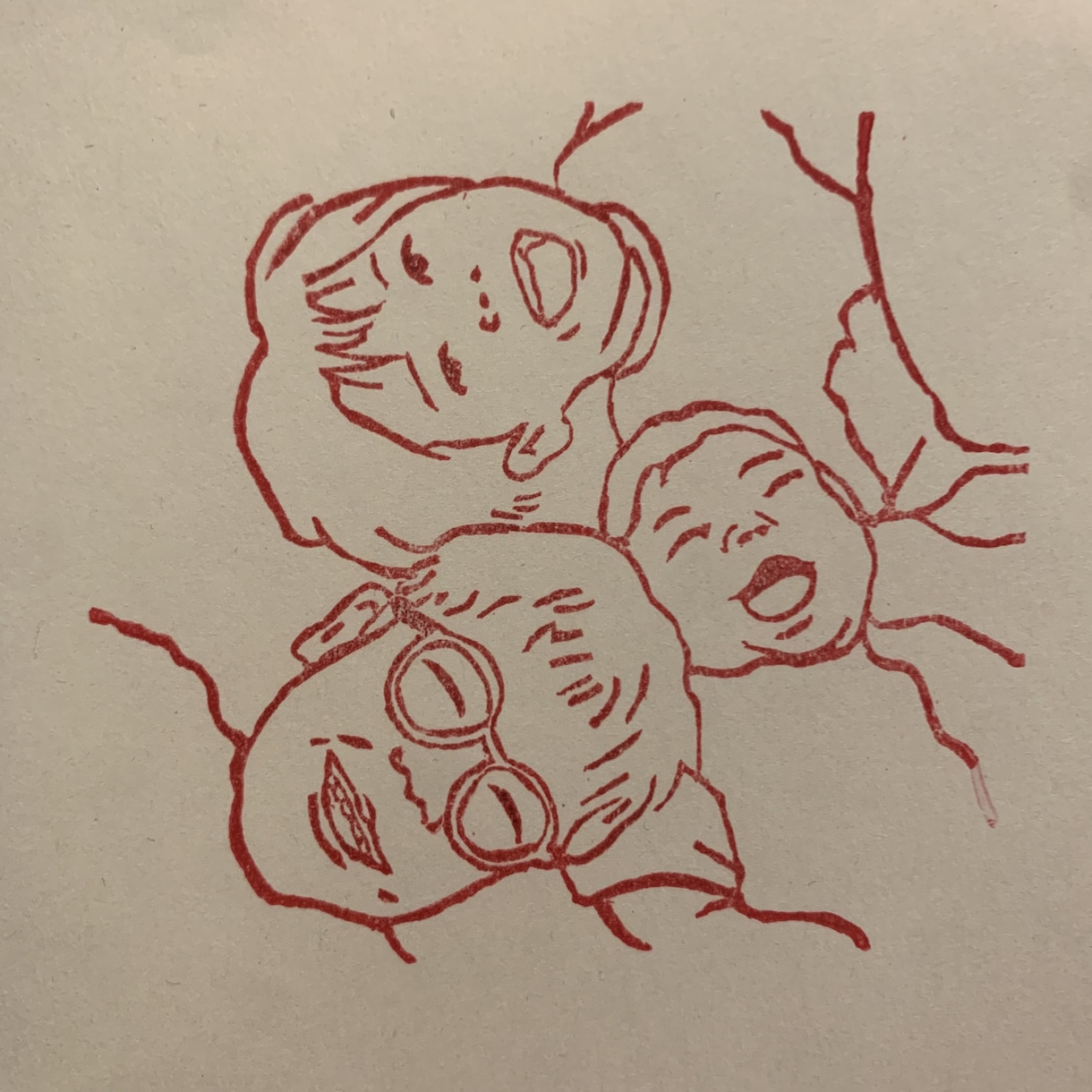 似顔絵消しゴムはんこ彫ります 世界にひとつの消しゴムはんこ◎ イメージ6