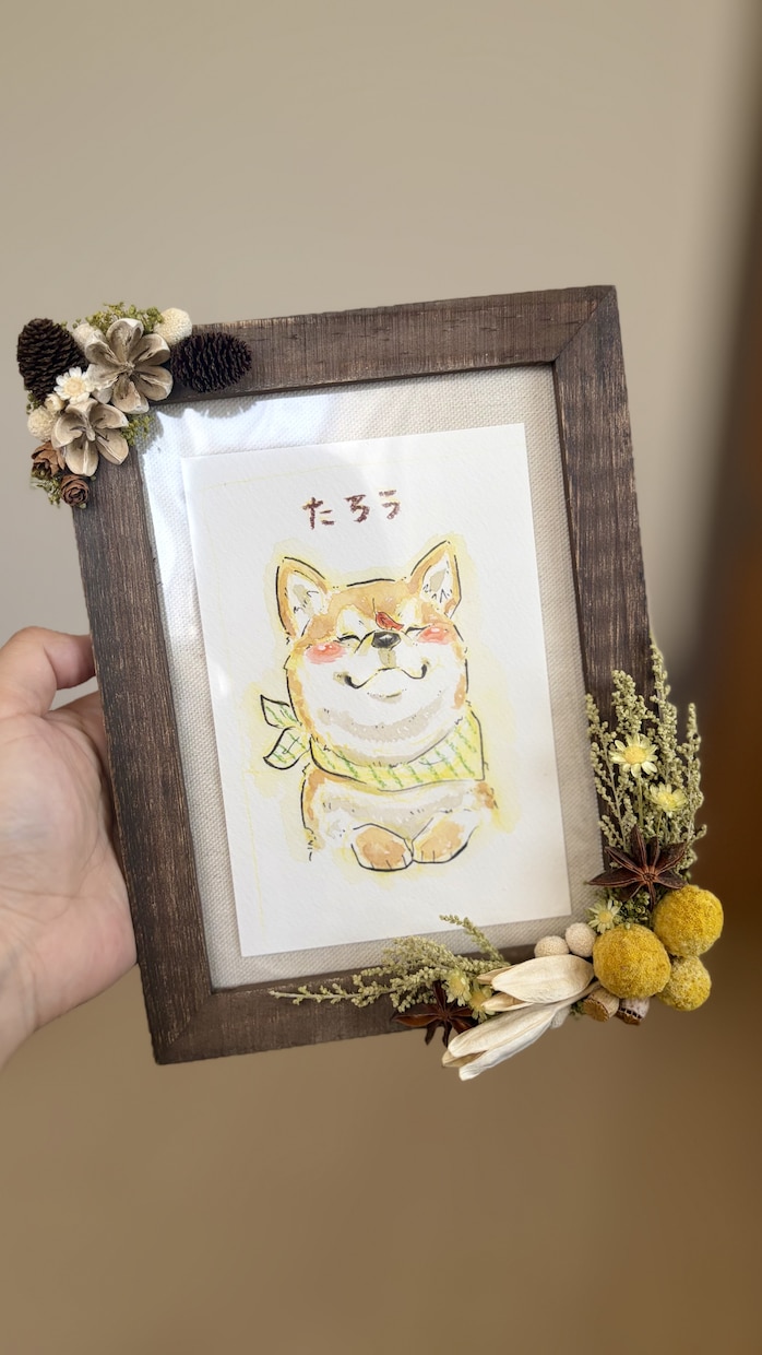 手描きの可愛い似顔絵お描きします 〜見るたびに笑顔になれる小さな幸せを込めた1枚〜 イメージ1