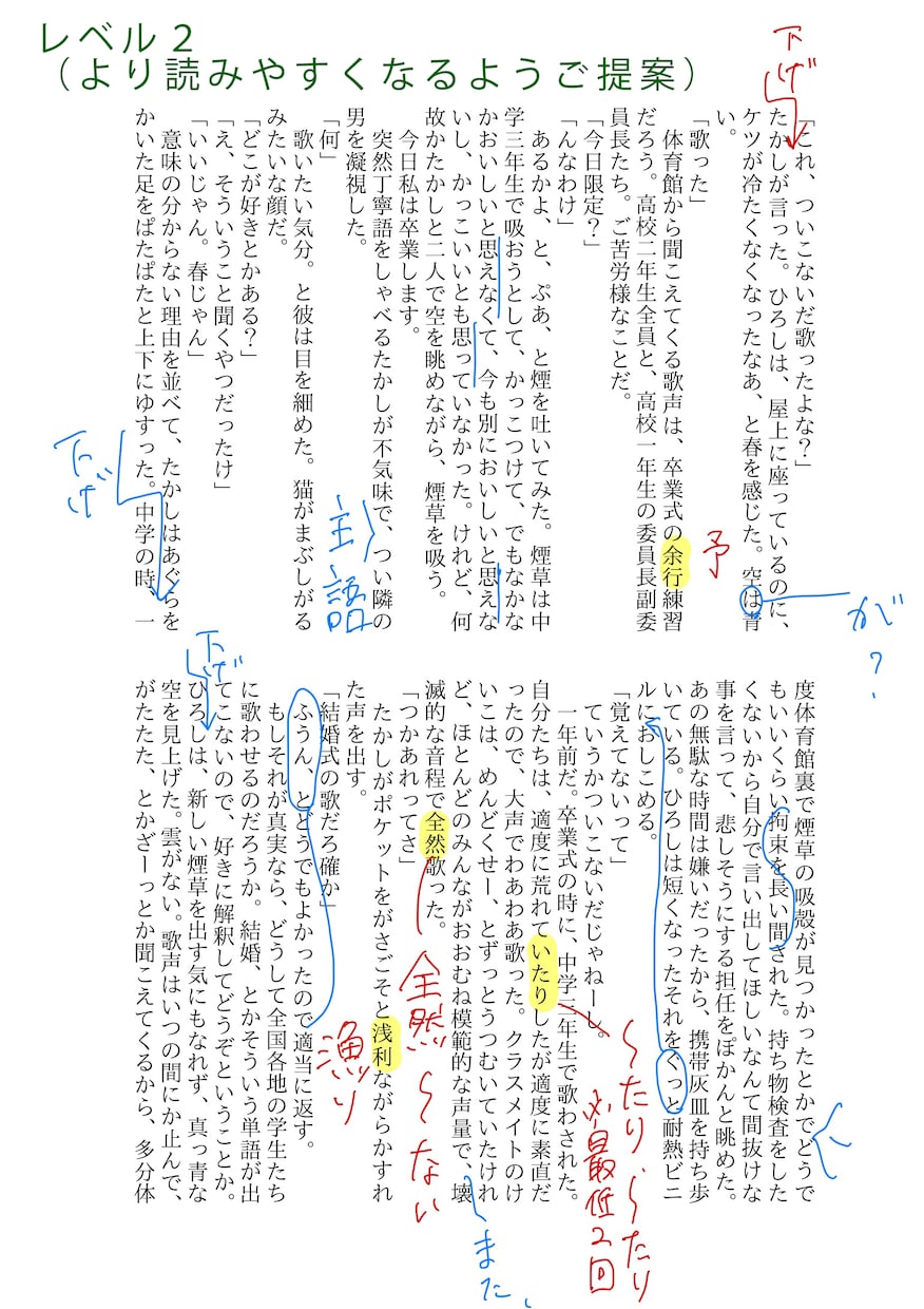 有資格者が小説の校正【サンプルあり】いたします 自分でやるのはなかなか辛い校正、お手伝いします。 イメージ2