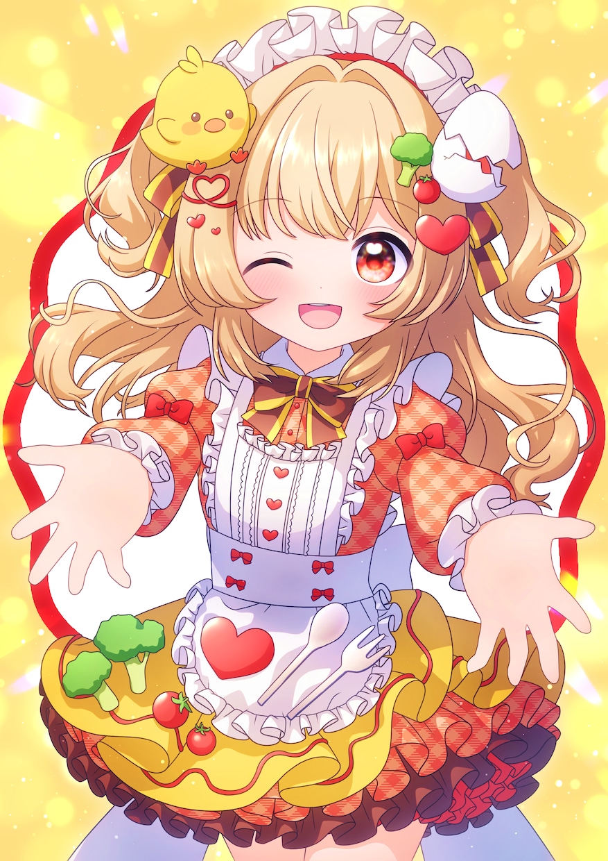 スピード納品・最短即日！可愛いイラスト描きます フリルが沢山の衣装やパステルカラーのゆめかわイラストも！ イメージ4