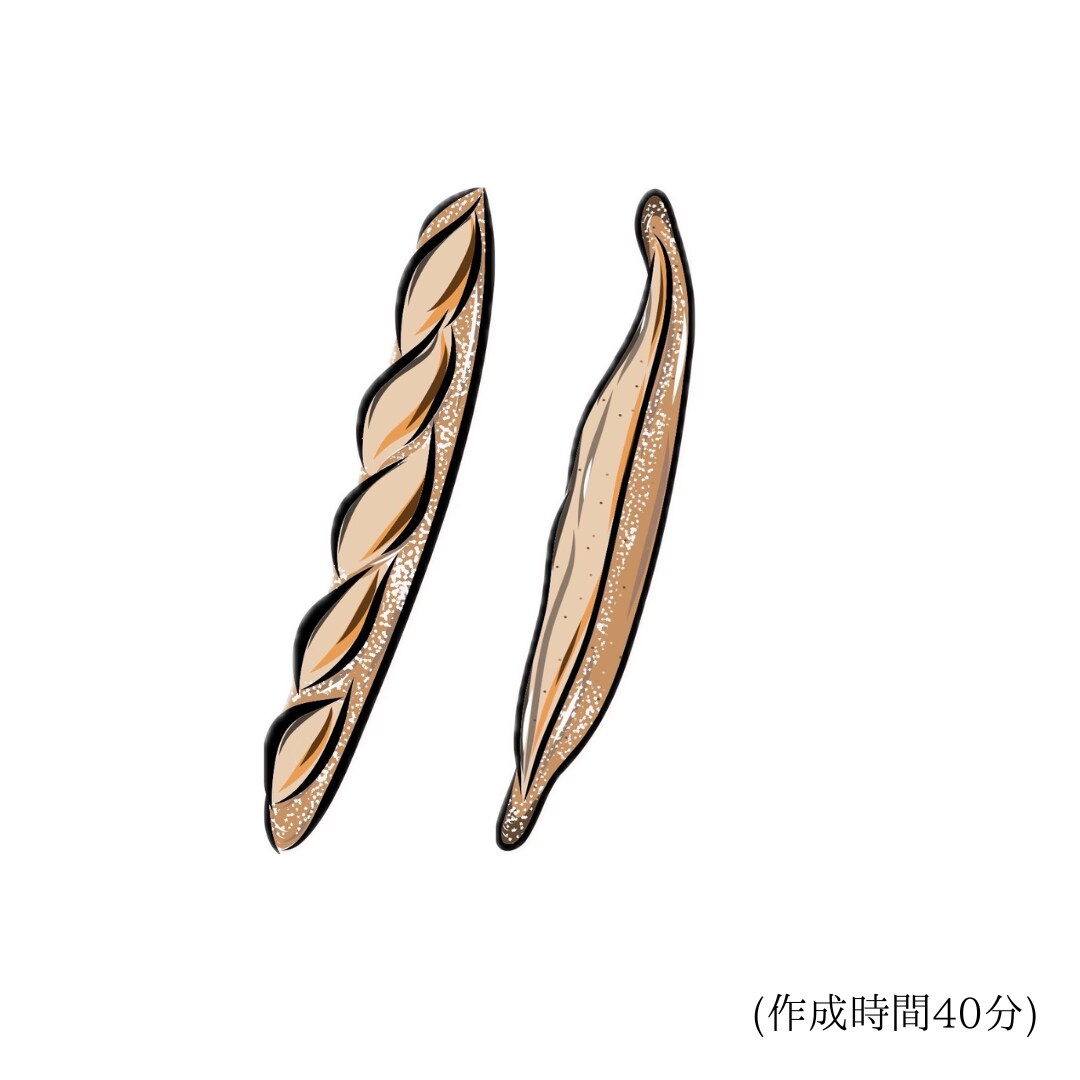 商品をイメージにあったイラストにしあげます パン屋さん、カフェの宣伝に最適！ イメージ6