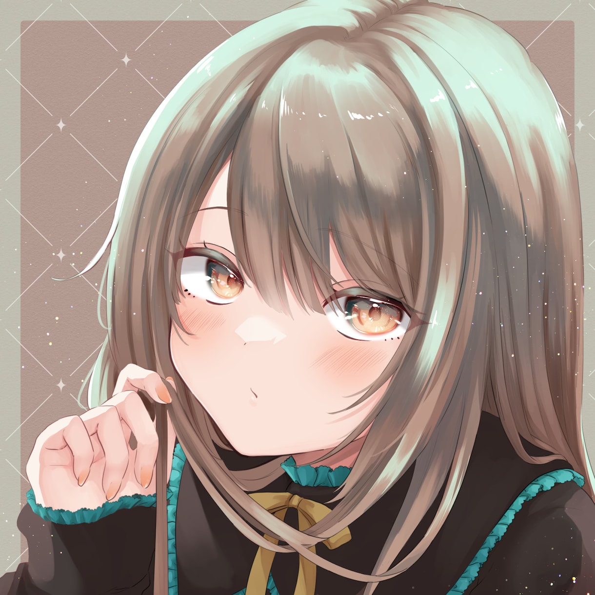 SNSなどで使える可愛いキャラアイコンを描きます イマドキの可愛いをアイコンにしませんか？ イメージ1