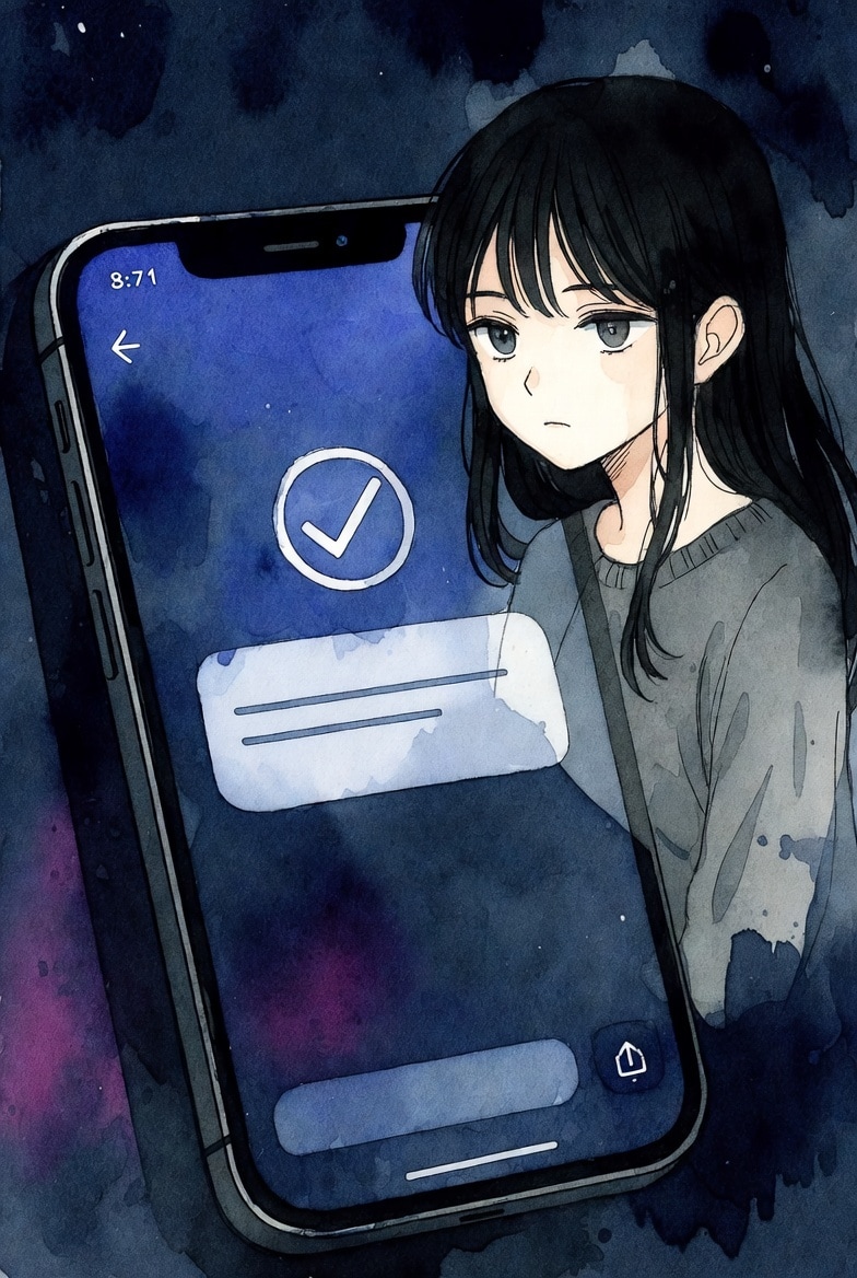 音信不通の彼の本音とこれからを霊視で読み解きます 既読はついているのに、返信がない。その沈黙にも意味があります イメージ2