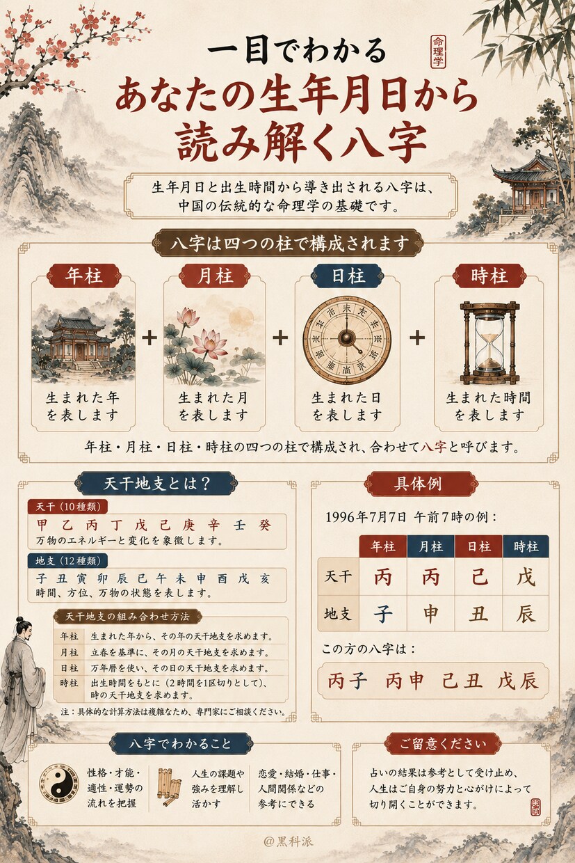 中国伝統占います 紫微斗数/八字恋愛・復縁・仕事・人間関係 イメージ1