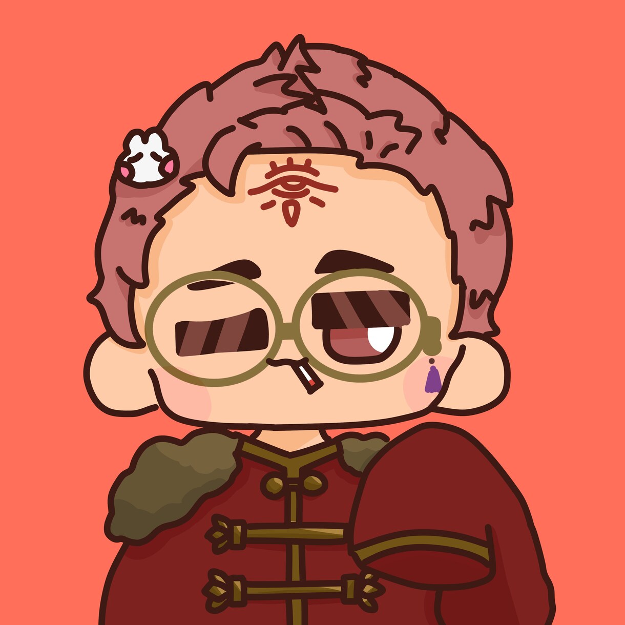 初めまして!たふふです！かわいいイラスト描きます X(旧Twitter)のアイコン、ヘッダー立ち絵等に使えます イメージ4