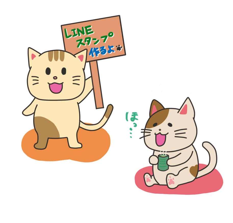 LINEスタンプ（静画）作成します 8個～40個お受けいたします！ イメージ1