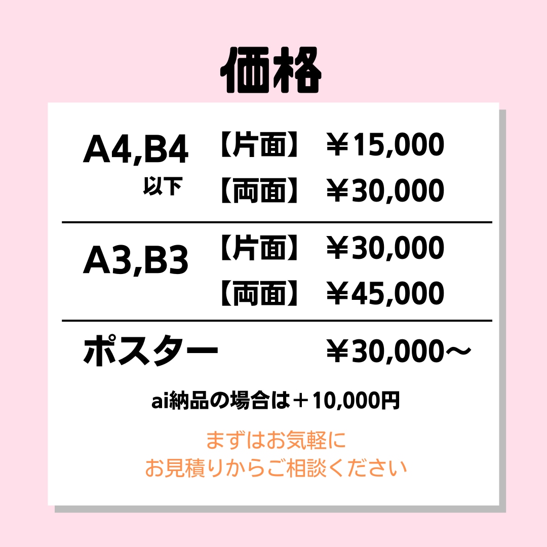 集客につながるチラシデザイン作成します 集客への後押しをお手伝いします！ イメージ2