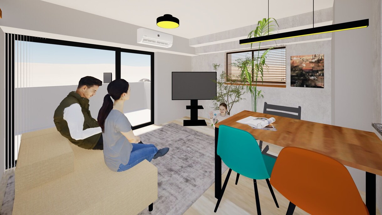 一級建築士が設計前の間取りをVRで検証します 「図面だと分からない」を解消！理想の空間へステップアップ！ イメージ2