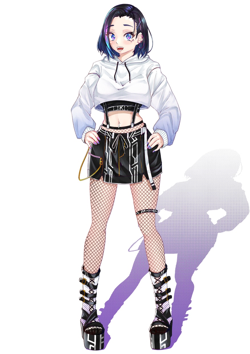 一枚絵やキャラデザお受けします あなたの考える可愛い女性やカッコいい女性を形にします イメージ4