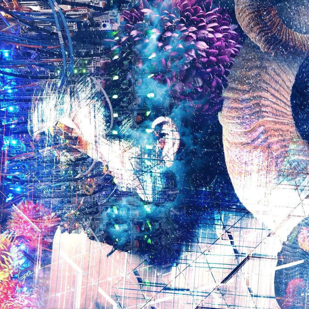 V系、HipHop系の楽曲アートワークを制作します CDジャケット・配信楽曲にDarkでカッコいい楽曲との相性◎ イメージ5