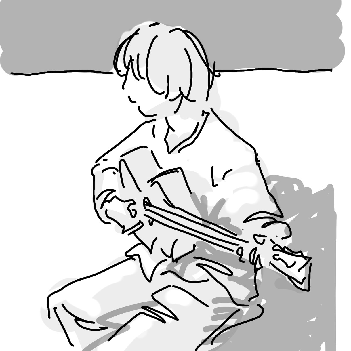 ラクガキ程度の絵を描きます 要望を聞いて、僕が５分くらいでサササっと描くラフな絵 イメージ7