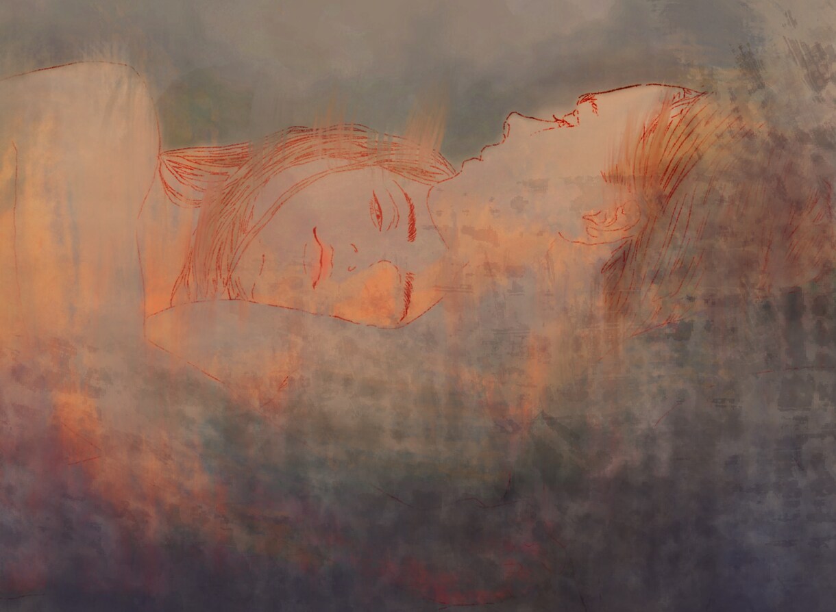 雰囲気のあるカップルイラスト描きます 映画のような繊細でお洒落な人物イラストをお求めの方へ イメージ2