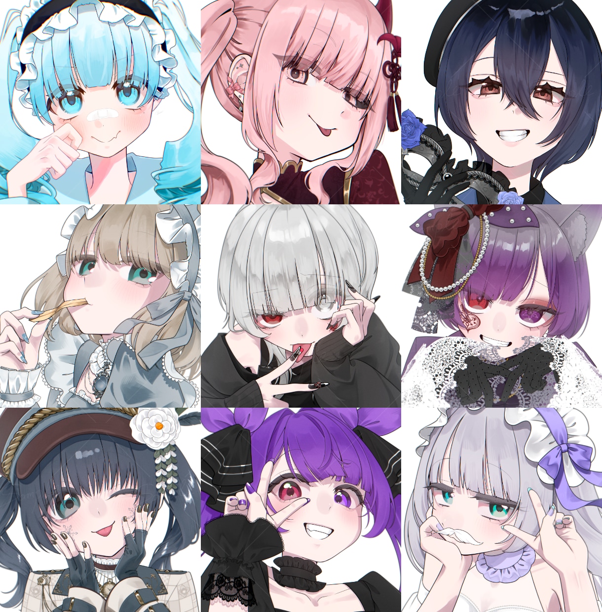 厚塗りの質感でイラスト制作します 商用利用可　アイコン、サムネ、MV用などに イメージ9