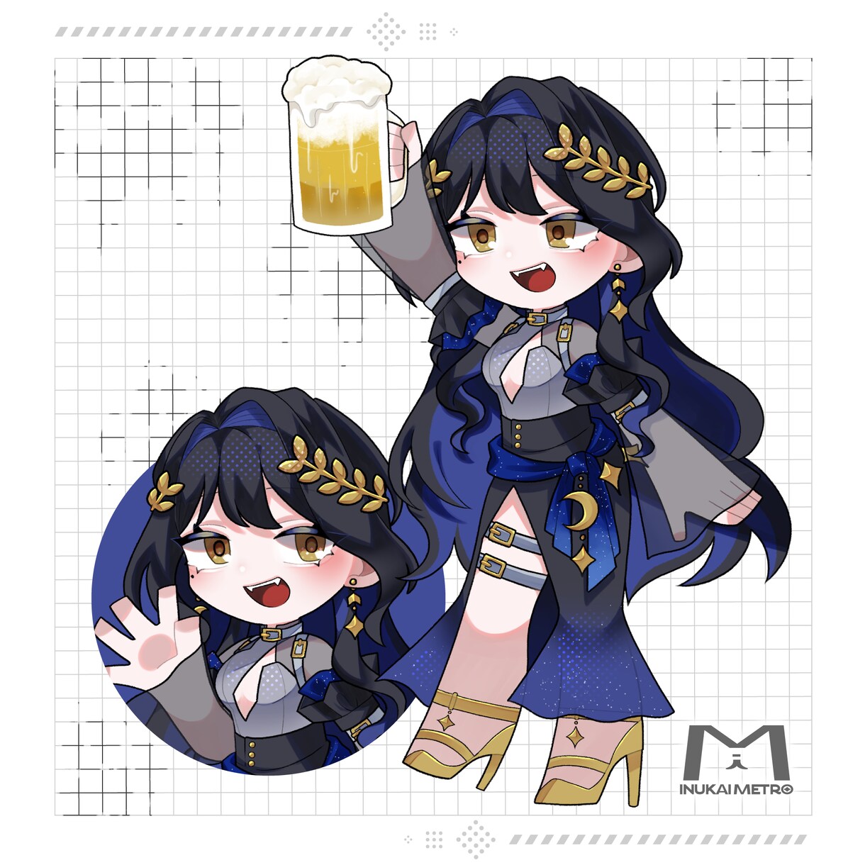 商用利用可！ミニキャラ描きます かわいいデフォルメキャラを全身描写でお届けします！ イメージ8
