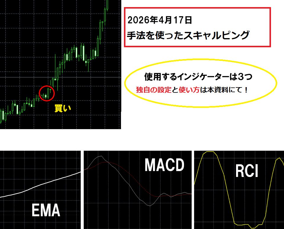 天底GOLDロジックの裏技手法教えます スマホやPCでトレード！安定したGOLD専用ロジック！ イメージ3
