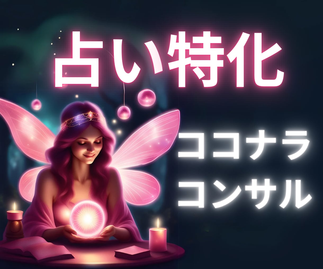 あなたも愛され占い師に！ココナラコンサルします 鑑定の流れ・伝え方・売り方等あなたに合わせてカスタマイズ イメージ1