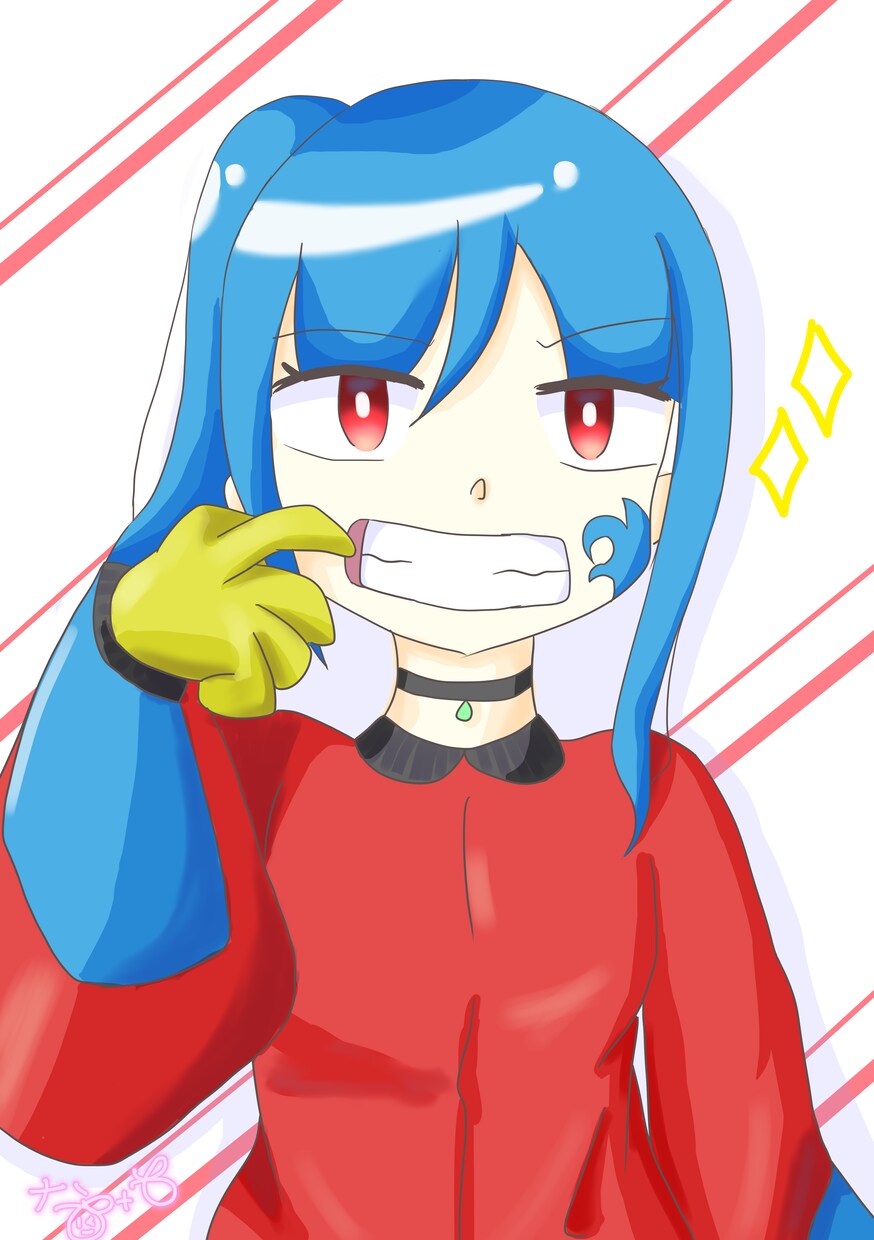 アニメ塗りイラスト描きます かわいい女の子のイラストが得意です イメージ2