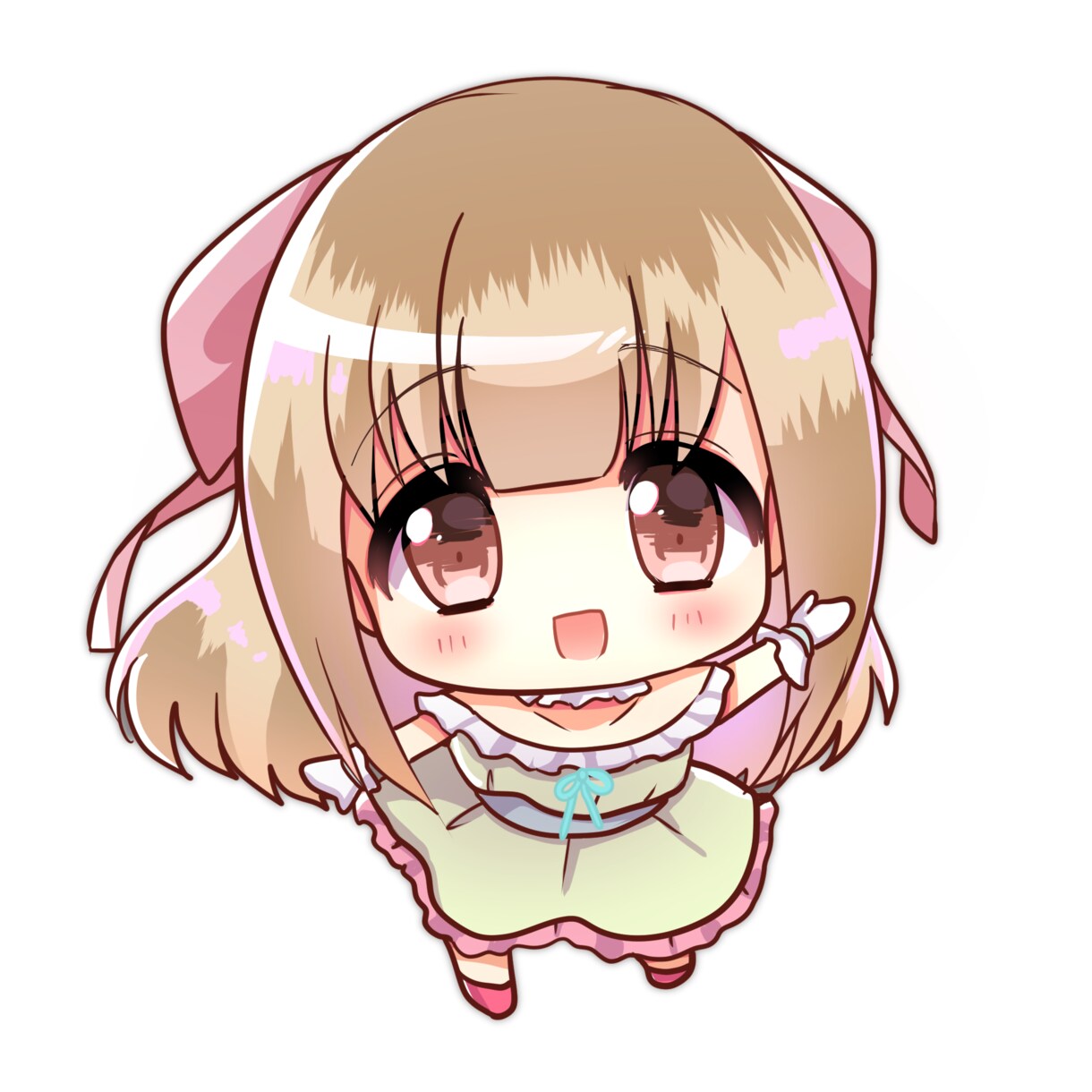 かわいいデフォルメキャラクター描きます 動画やサイト内にちょこっと置けるミニキャラ作成 イメージ2