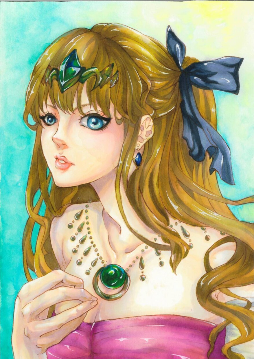 アナログイラスト受付ます お客様の思い描くキャラクターをあらゆる画材で表現します。 イメージ4