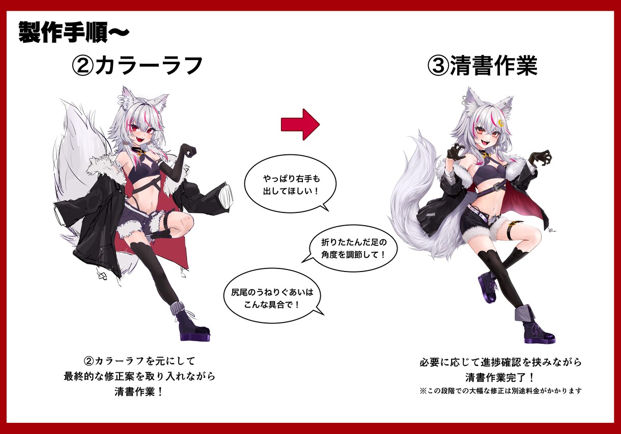 あなたのオリジナルキャラキービジュアル描きます 艶感のある生き生きしたキャライラストを描きます イメージ3