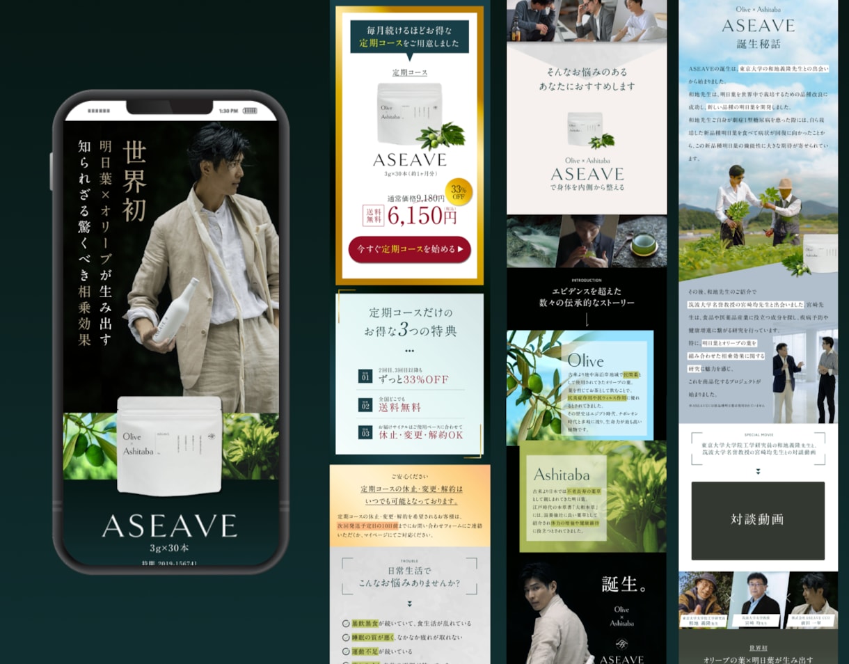 成果に直結。ターゲットを行動に導くLPを制作します HTML/WordPress・丸々おまかせ・パッケージ価格 イメージ4