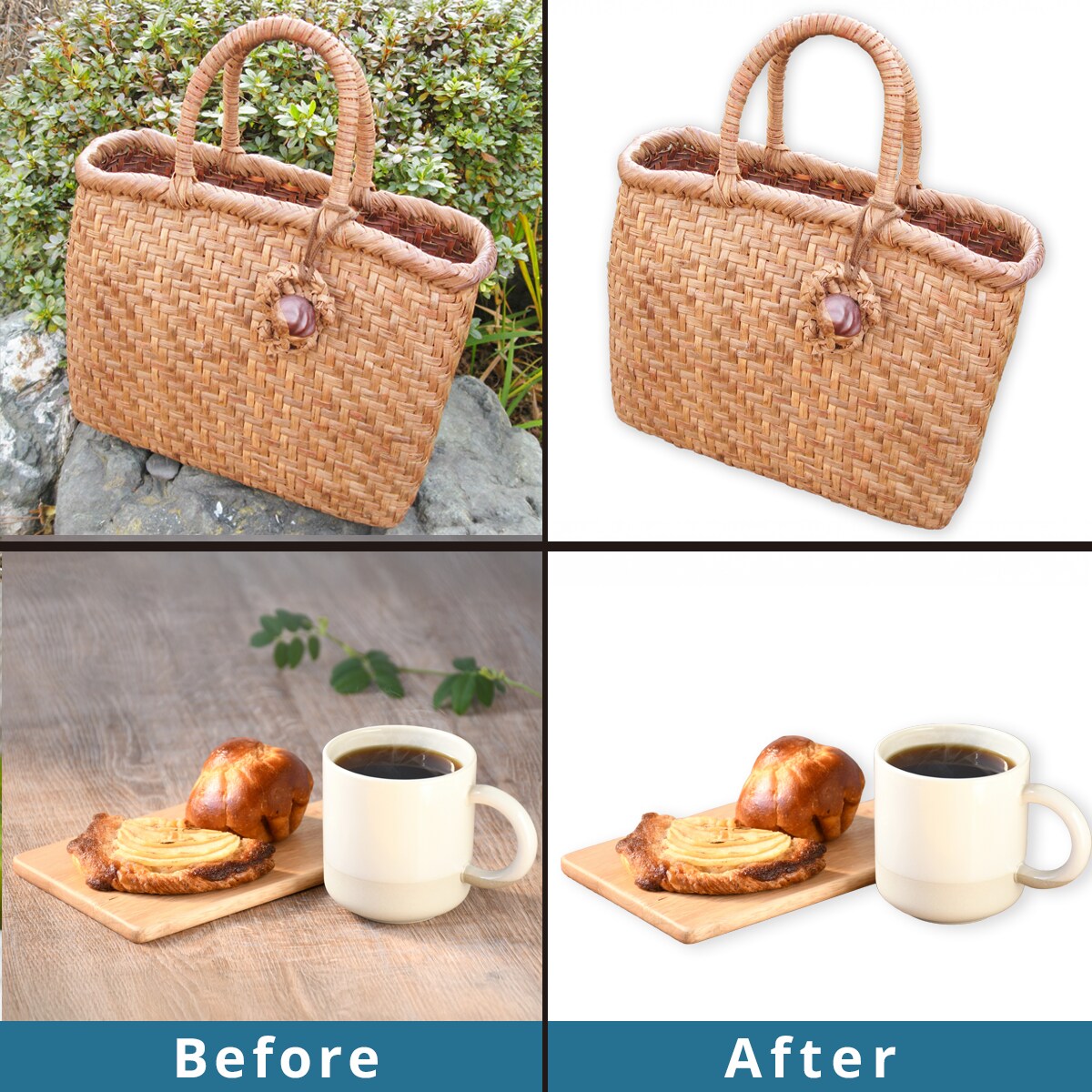 3枚/1000円 商品画像や素材写真の白抜きします 丁寧＆自然な白抜き画像をお届けします。 イメージ3
