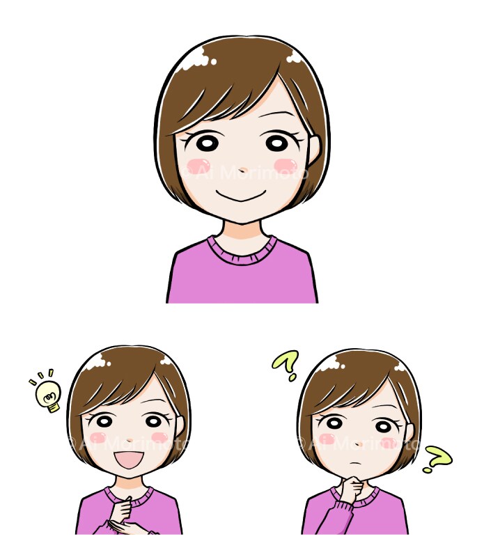 個人・商用可＊コミカルな似顔絵アイコン描きます ブログ、WEB、名刺などのワンポイントに！ イメージ5