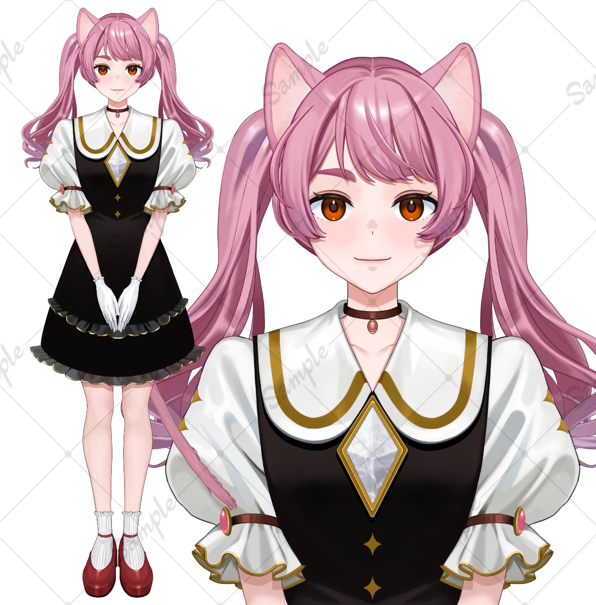 キャラクターイラスト全般制作いたします SNSアイコンから立ち絵、一枚絵まで幅広く対応いたします イメージ7