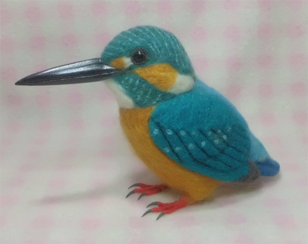 貴方のお気に入りの野鳥の羊毛フィギュアを制作します 普段ショップではあまり見かけない「羊毛の野鳥」を制作します イメージ10