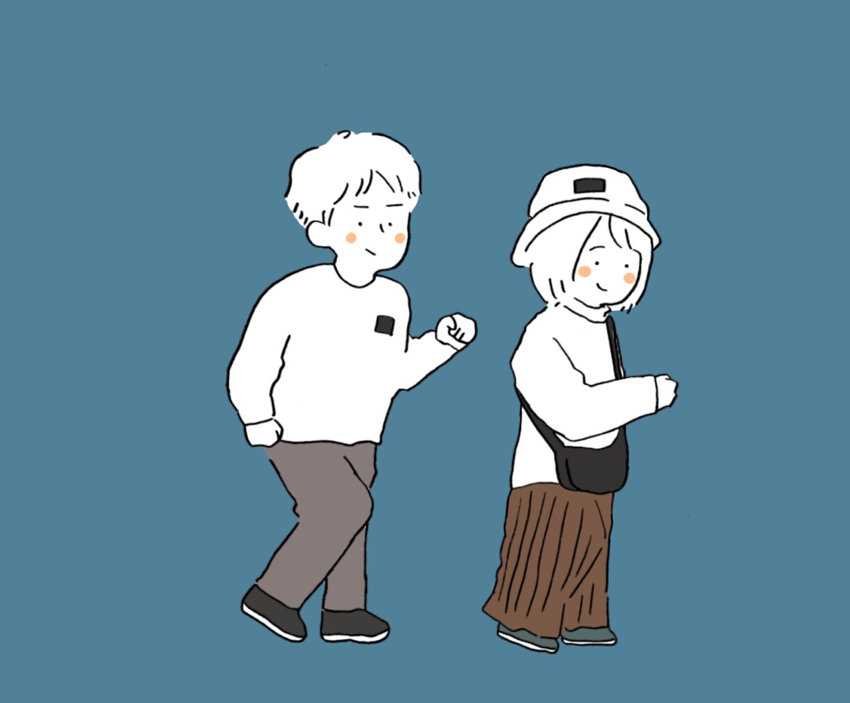 ゆるっとした似顔絵を描きます 写真を参考に2日前後で作成します！ イメージ1