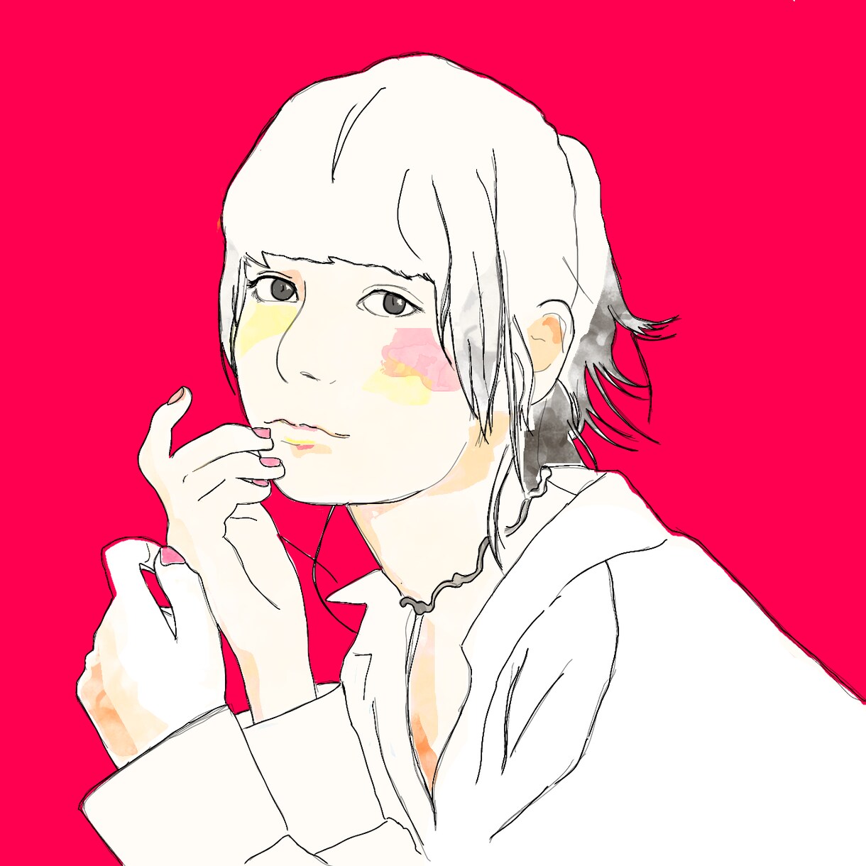 流行りのエモいイラストを描きます 商用で使えるお客様のご希望に沿った作品を納品させて頂きます イメージ1