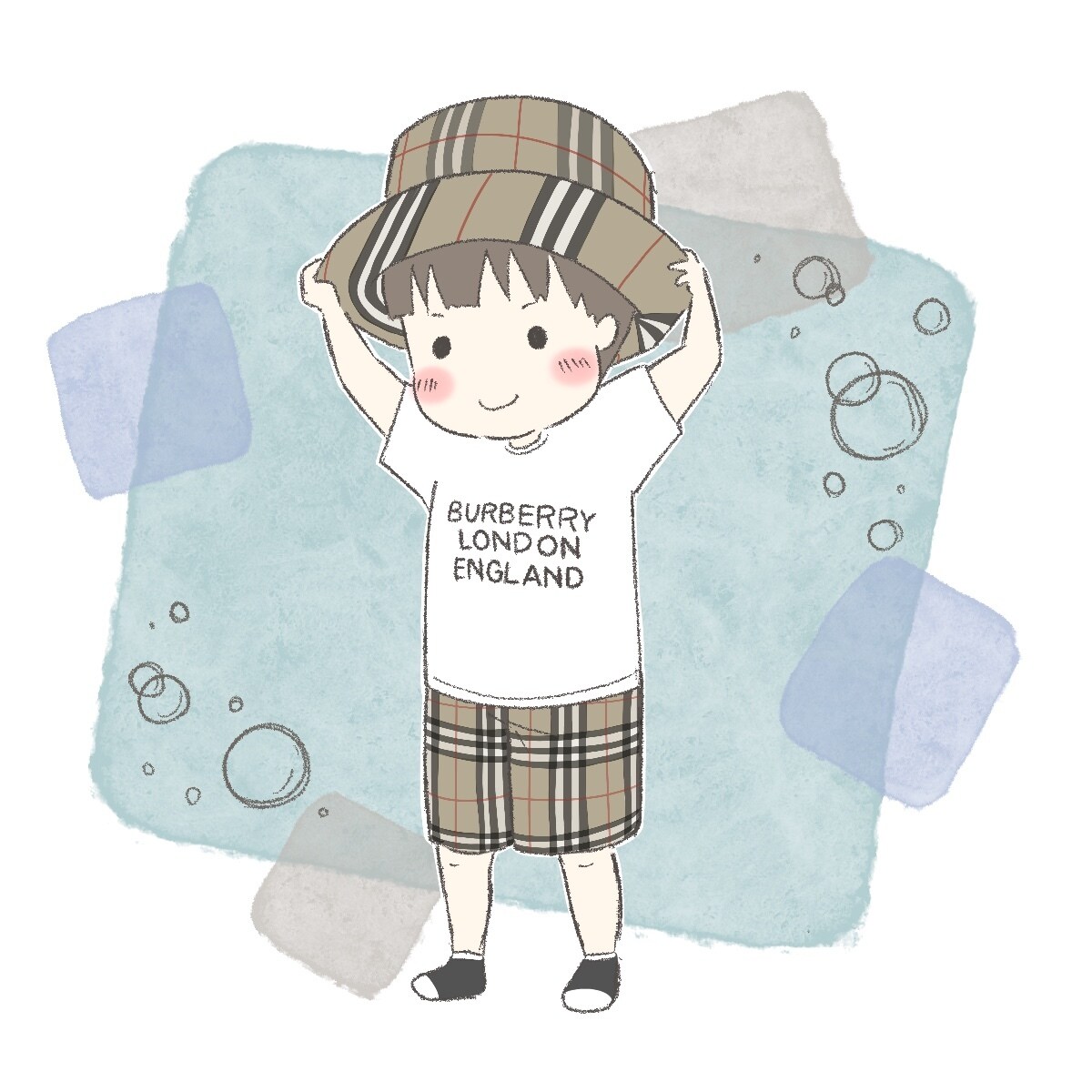お子さまのゆるかわイラスト描きます SNSのアイコンや待ち受け、成長の記念にどうぞ！ イメージ2