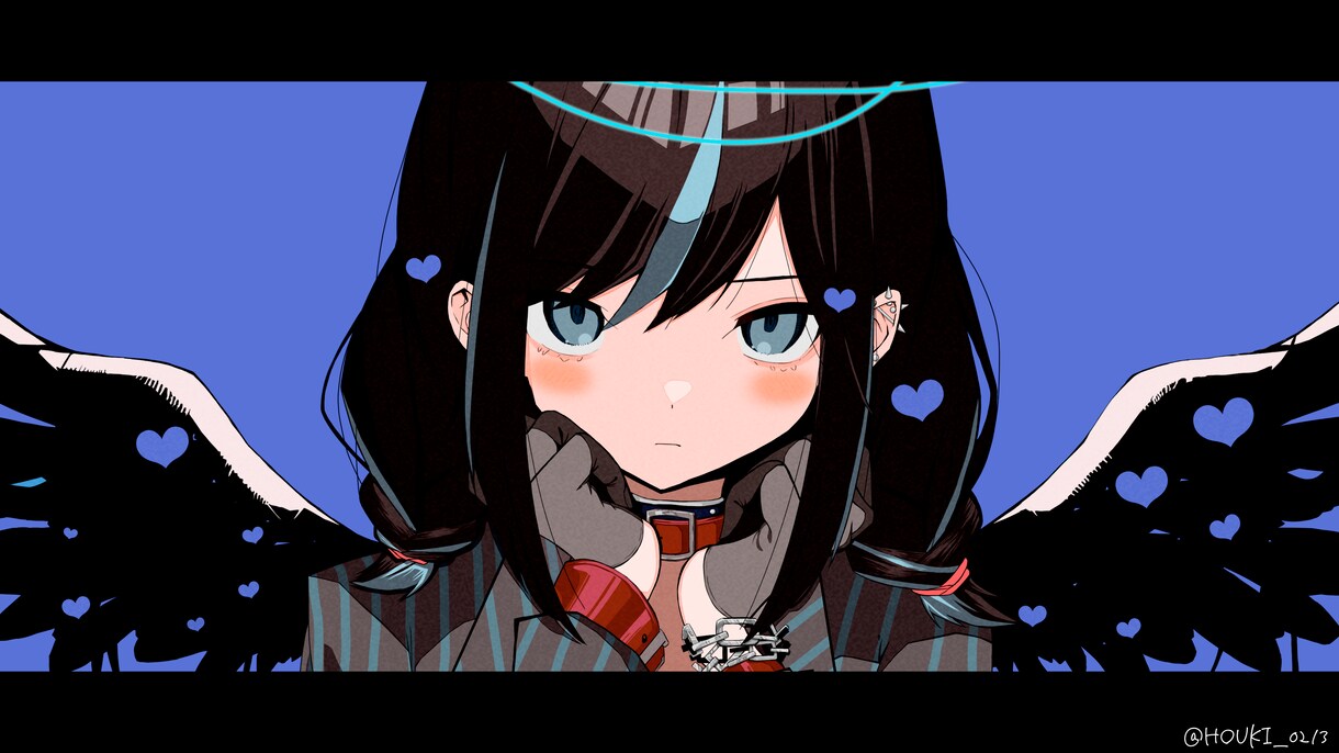 歌ってみたのサムネイル/1枚絵描きます 納期割と早いと思います。文字入れに関してはご相談ください。 イメージ1